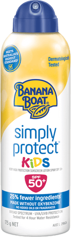 Banana Boat Simply Protect Kids Spray SPF50+ 175g