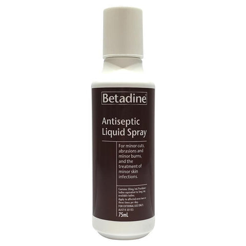 BETADINE Antiseptic Liquid Spray 75ml