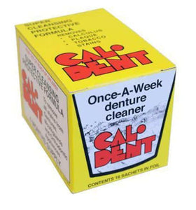 Cal-Dent Denture Cleaner 16 Sachets