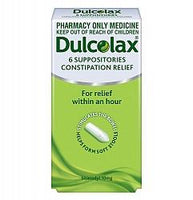 Dulcolax Suppositories 10mg - 6 Pack