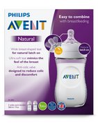 Philips Avent Natural Bottle 260ml 2 Pack
