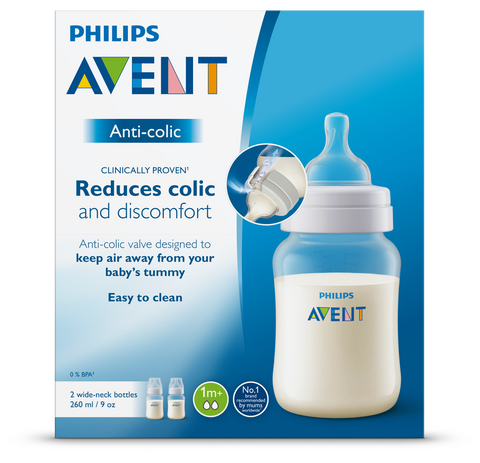 Philips Avent Anti-Colic Bottle 260ml 2 Pack