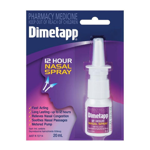 Dimetapp 12 hour Nasal Spray 20ml
