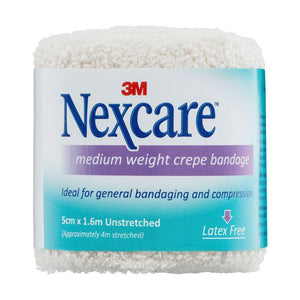 Nexcare Medium Weight Crepe 5cm x 1.6m