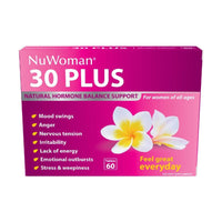 NuWoman 30 PLUS Hormone Balance Support 60 Tablets