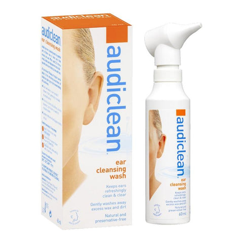 Audiclean Ear Cleansing Wash Spray 60ml