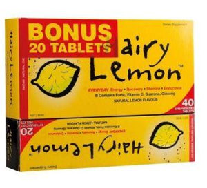 Hairy Lemon Effervescent Tablet 40 + BONUS 20 Pack