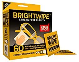 BrightWipe Wipes 60 - Streak Free Clarity