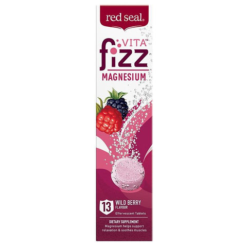 RED SEAL VitaFizz Magnesium Berry 13's