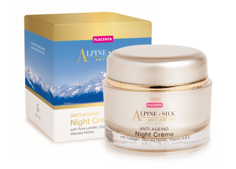 Alpine Silk Anti-Ageing Night Crème 50g