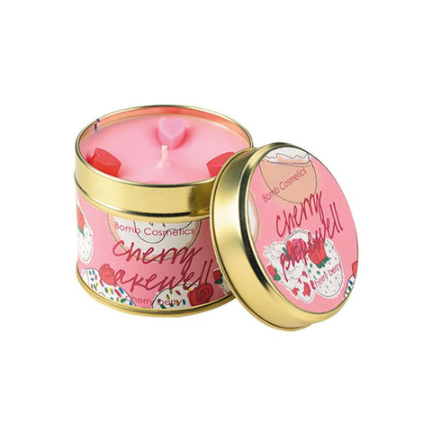 BOMB Tin Candle Cherry Bakewell