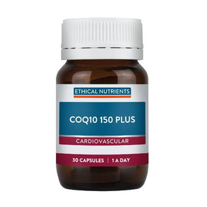 ETHICAL NUTRIENTS CoQ10 150 Plus Cardiovascular 30 Capsules