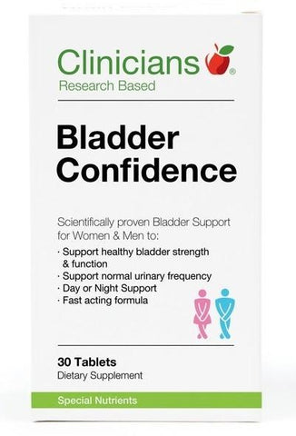 Clinicians Bladder Confidence Tablets 30