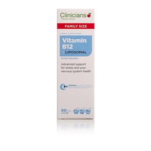 Clinicians Liposomal Vitamin B12 Liquid Drops 60ml
