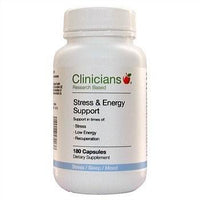 Clinicians Stress and Energy Support Capsules 180