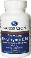 SANDERSON Premium CoQ10 400mg 30