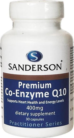 SANDERSON Premium CoQ10 400mg 30