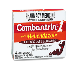 Combantrin-1 Choc Squares 4