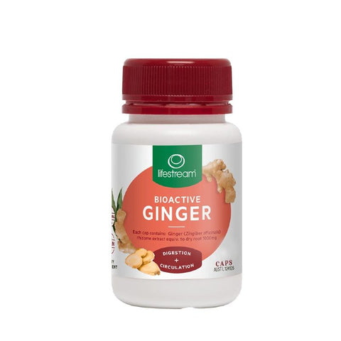 Lifestream Bioactive Ginger Capsules 60