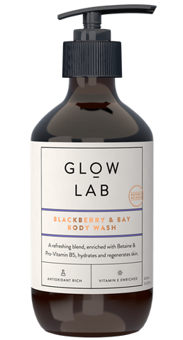 Glow Lab Blackberry & Bay Body Wash 400ml