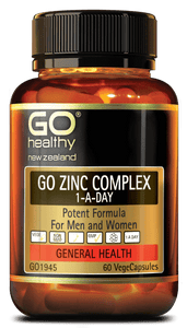 Go Healthy Go Zinc Complex 1-A-Day 60 Capsules