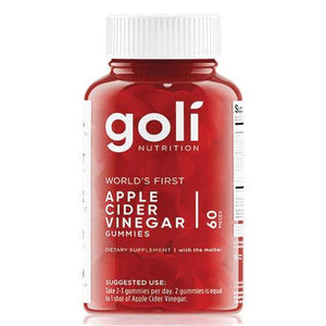 Goli Apple Cider Vinegar Gummies 60 Gummies