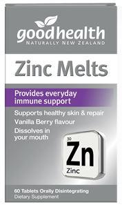 Good Health Zinc Melts 60 Tablets