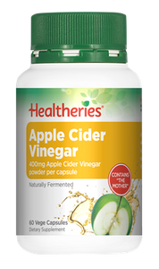 Healtheries Apple Cider Vinegar 60 Capsules