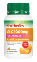 Healtheries Vit C 1000mg Plus Echinacea Chewable 35 Tablets