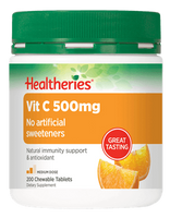 Healtheries Vit C 500mg Chewable 200 Tablets