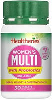 Healtheries Women's Multi with Probiotics One-A-Day 30 Tablets