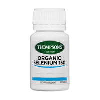 Thompson's Organic Selenium 150mcg Tablets 60