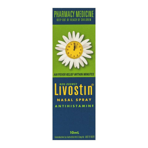 Livostin Nasal Spray Antihistamine 10ml