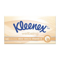 Kleenex Aloe Vera & Vitamin E Facial Tissues 140 Pack
