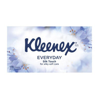 Kleenex Everyday Silk Touch Facial Tissues, 170 Sheets
