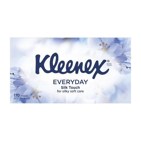 Kleenex Everyday Silk Touch Facial Tissues, 170 Sheets