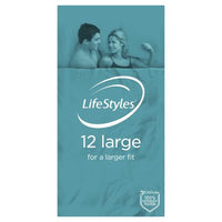 LifeStyles Large Condoms 12 Pack