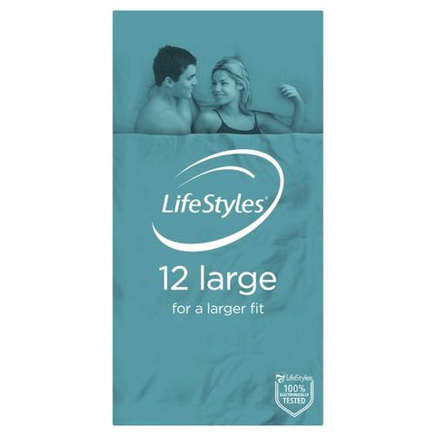 LifeStyles Large Condoms 12 Pack