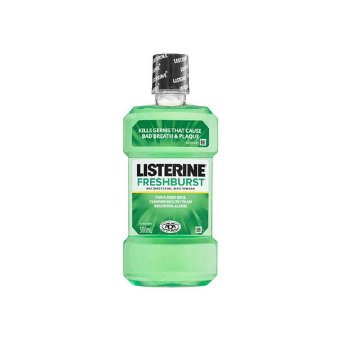 Listerine Mouthwash Fresh Burst 500ml