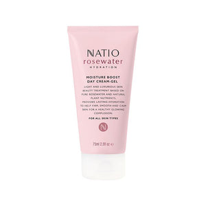 Natio Rosewater Hydration Moisture Boost Day Cream-Gel 75ml