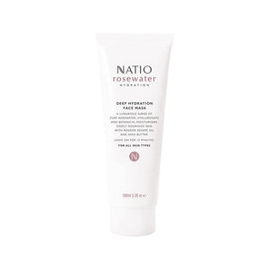 Natio Rosewater Deep Hydration Face Mask 100ml