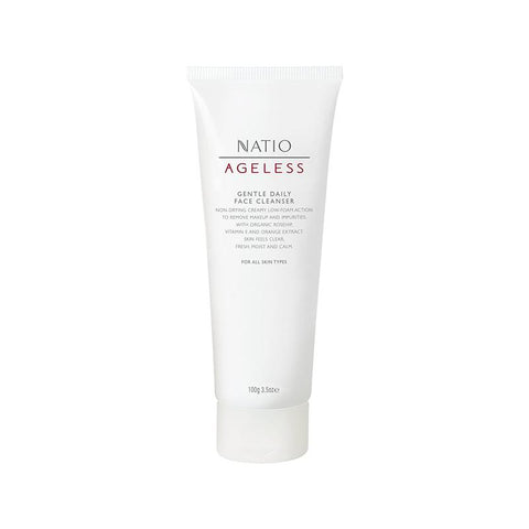 Natio Ageless Gentle Daily Face Cleanser 100g