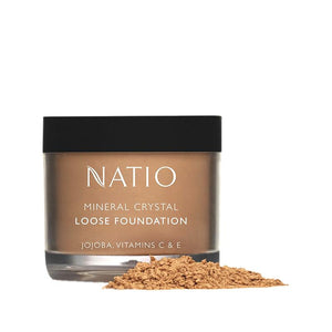 Natio Mineral Crystal Loose Foundation - Tan