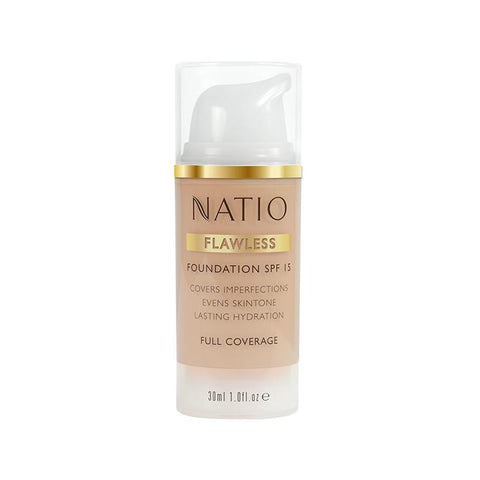 Natio Flawless Foundation SPF 15 - Medium