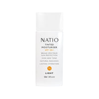 Natio Tinted Moisturiser SPF 50 - Light