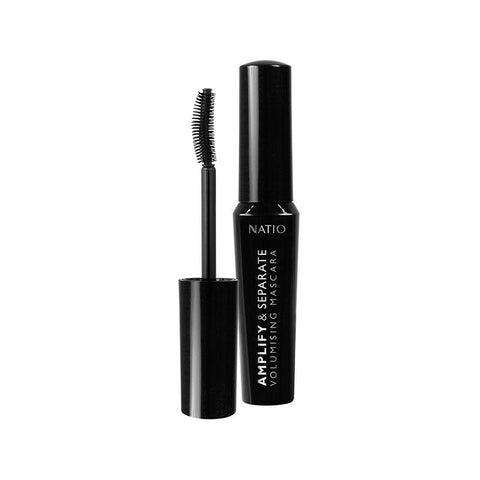Natio Amplify & Separate Volumising Mascara - Black