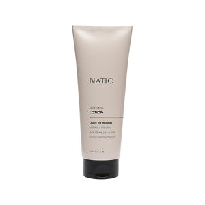 Natio Self Tan Lotion Light to Medium 210ml