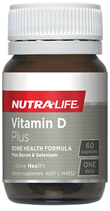 Nutra-Life Vitamin D Plus + Boron & Selenium 60 Capsules