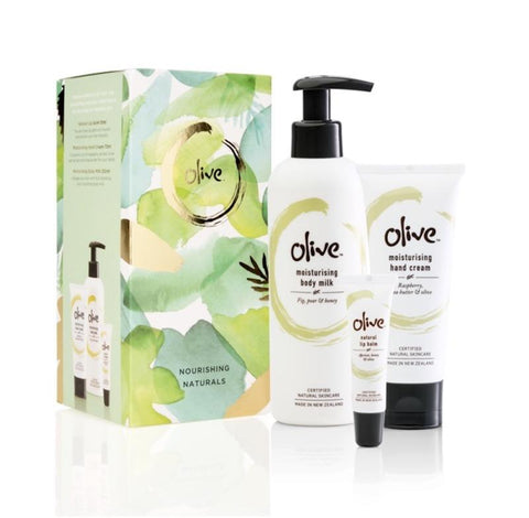 Oilve Nourishing Naturals Gift Set