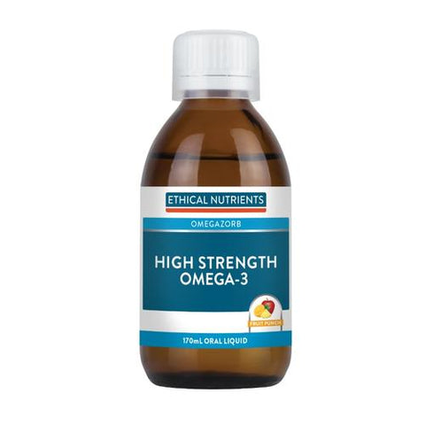 ETHICAL NUTRIENTS High Strength Omega-3 Fruit Punch Oral Liquid 170ml